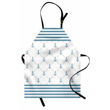Abstract Stripes Chain Apron