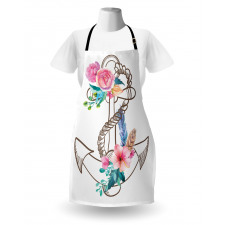 Spring Blossoms Feathers Apron