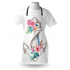 Spring Blossoms Feathers Apron