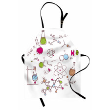 Doodle Style Atom Apron