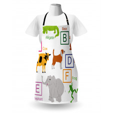 Zoo Animals Kids Apron