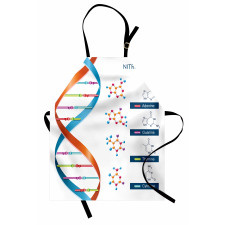 Öğretici Mutfak Önlüğü Turuncu Mavi DNA