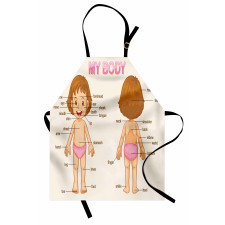 Cartoon Children Apron