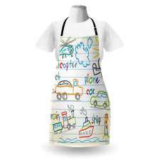 Children Drawing Apron