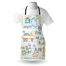 Children Drawing Apron