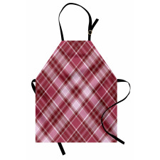 Diagonal Line Rhombus Apron