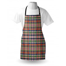 Colorful Retro Style Apron