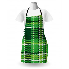 Irish Mosaic Green Apron