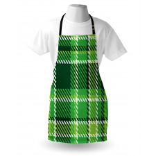 Irish Mosaic Green Apron