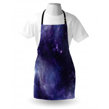 Sky Space Stars Gloomy Apron