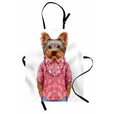 Dog in Humanoid Form Apron