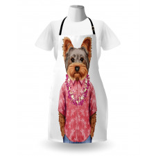 Dog in Humanoid Form Apron