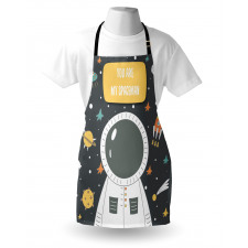 Cosmic Doodle Rocket Apron