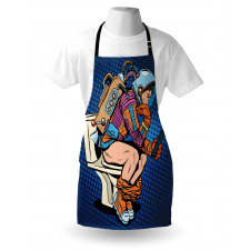 Thinking Man Space Apron