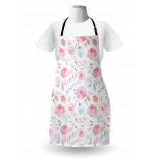 Delicate Spring Buds Apron