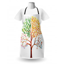 Tree Seasons Nature Apron