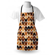 Tribal Chevron Lines Apron