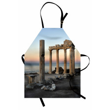 Greece Pillars Apron