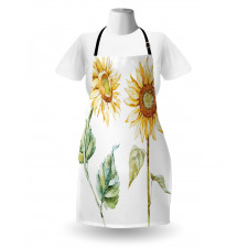 Alluring Sunflowers Apron