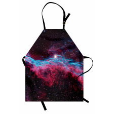 Outer Space Stars Galaxy Apron