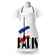 Paris Eiffel Tower Image Apron