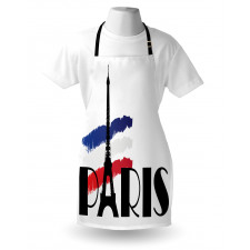 Paris Eiffel Tower Image Apron