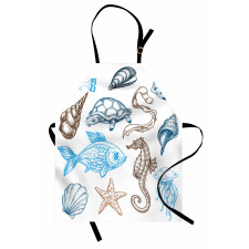 Underwater Marine Life Apron