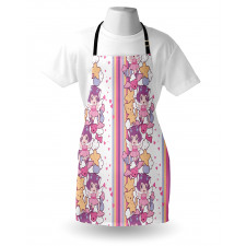 Angel Illustration Cat Apron