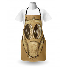 Owl Big Eyes Apron