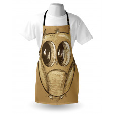 Owl Big Eyes Apron