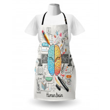 2 Sides of Brain Apron