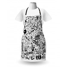 Rock Jazz Blues Dancing Apron