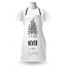 Never Stop Exploring Apron