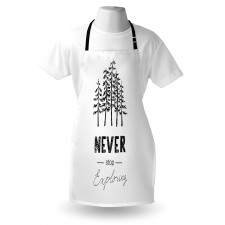 Never Stop Exploring Apron