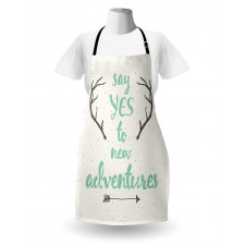 Words Antlers Arrows Apron