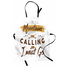 Call of the Mountains Apron