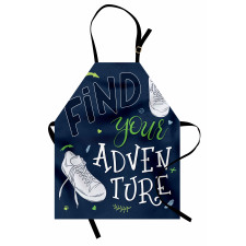 Forest Sneakers Youth Apron