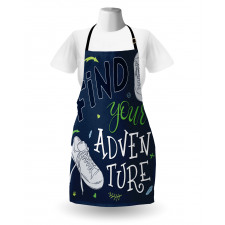 Forest Sneakers Youth Apron