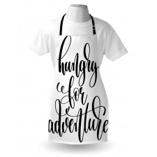 Journey Words Art Apron