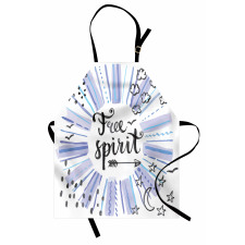 Free Spirit Star Moon Apron