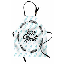 Little Feather Circle Apron