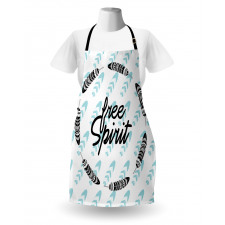 Little Feather Circle Apron