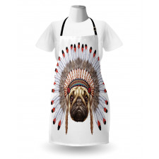 Native Style Bonnet Dog Apron