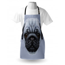 Young Puppy Giant Eyes Apron