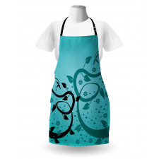 Floral Winding Tendrils Apron