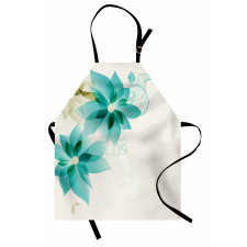 Vintage Floral Elements Apron