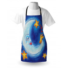 Cartoon Vibrant Star Dance Apron