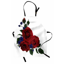 Red Bloom Gentle Florets Apron