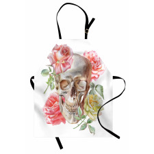 Tender Bloom Skull Apron