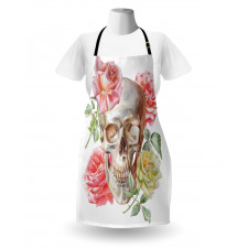 Tender Bloom Skull Apron